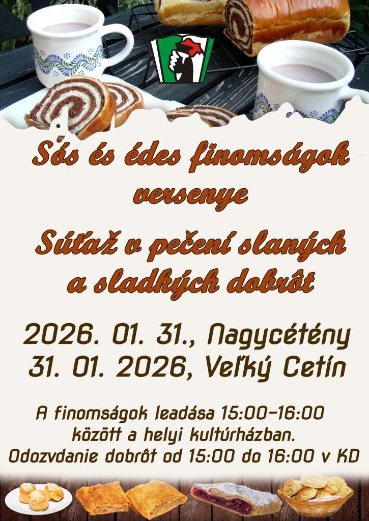 Súťaž v&nbsp;pečení slaných a&nbsp;sladkých dobrôt