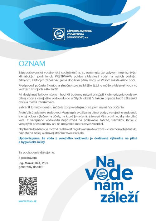 oznam